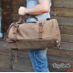Vintage Coffee Canvas Backpack For Man