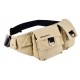 khaki waist belt bag