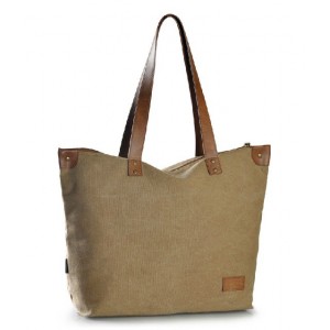 Canvas purse bag, canvas shopper bag - BagsEarth