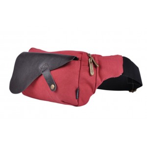 red Fanny pack bag