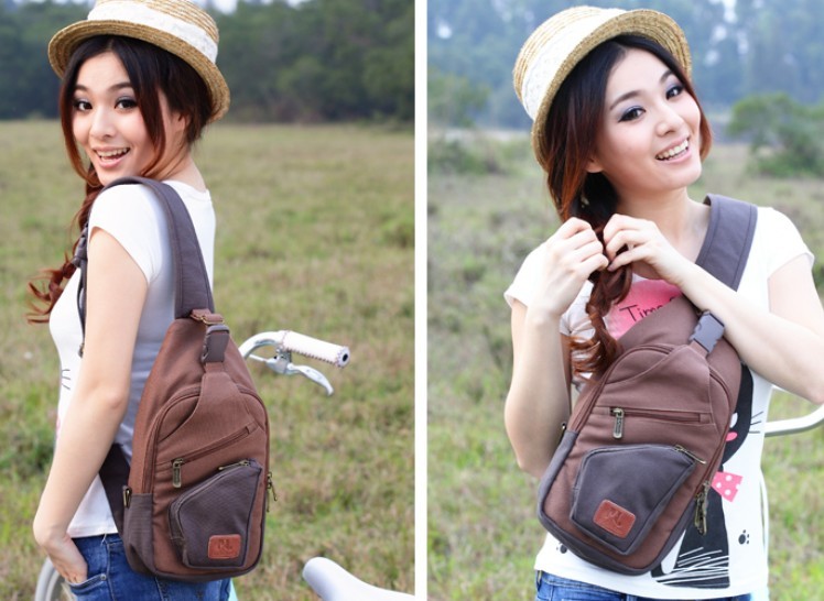 ladies single strap backpack