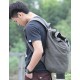 grey backpack purse for women