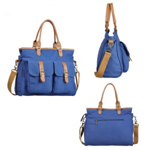 Canvas satchel bag