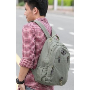 canvas satchel backpack shoulder