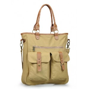 Canvas shoulder messenger bag, canvas satchel bag