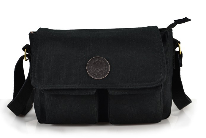 mens black satchel
