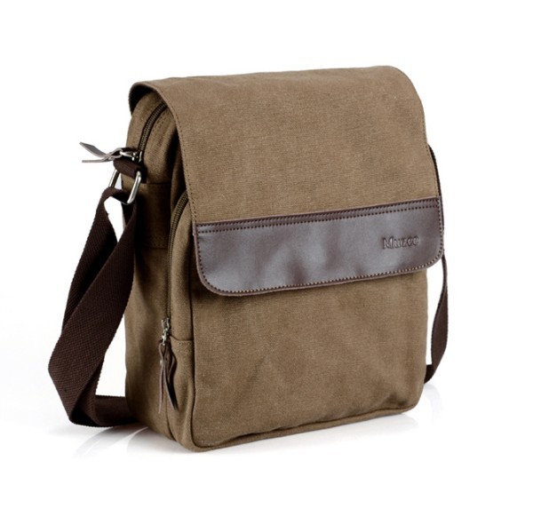 Canvas messenger bags men, messenger canvas bag - BagsEarth