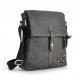 black Men canvas satchel