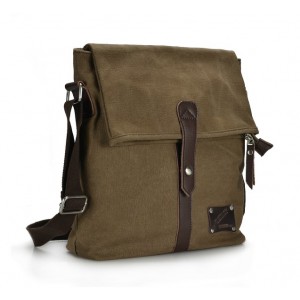 men's canvas messenger bag