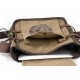 coffee men's canvas satchel