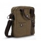 Black canvas messenger bag men