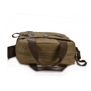 canvas messenger bag