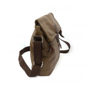 coffee Canvas messenger bag