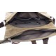 distressed canvas satchel bag for men