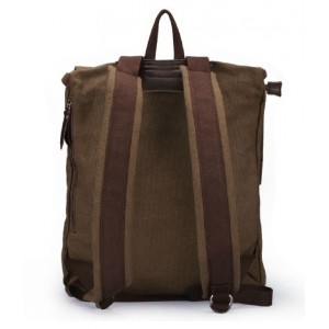 coffee canvas knapsack backpack
