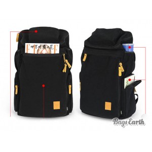Canvas Backpacks For College Black
