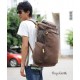 Coffee Canvas Backpacks For Men