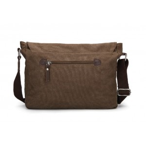 Vintage messenger bag coffee