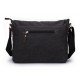 black unusual messenger bag for men