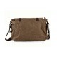 coffee weekday canvas messenger bag