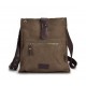 coffee men's canvas satchel