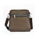 coffee men's canvas satchel bag