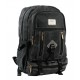 black Canvas backpack for high school