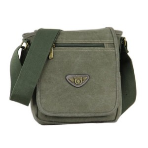 army green messenger bag for women