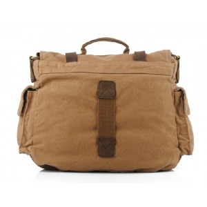 canvas messenger laptop bag