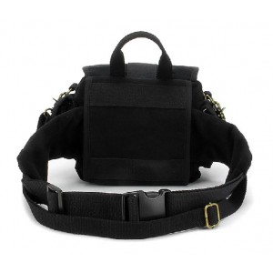 black Canvas messenger bag men