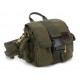 army green canvas fanny pack