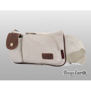 Beige Men's Fanny Pack