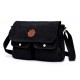 black travel shoulder bag