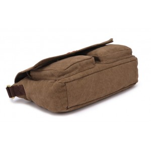 khaki travel shoulder bag