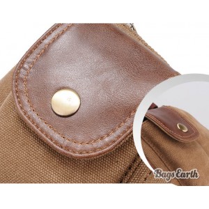 Cool Canvas Fanny Pack, Men's Fanny Pack Black Blue Khaki Beige