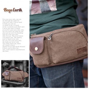 Cool Canvas Fanny Pack For Men