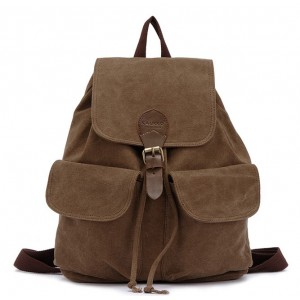 Canvas backpack for teenage girls, girls canvas rucksack backpack