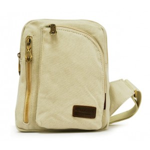 beige Backpack single strap
