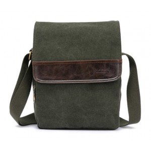 army green Utility messenger bag