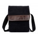 black Utility messenger bag