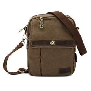 Vertical messenger bag