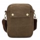 khaki unusual messenger bag