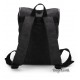 Coffee Canvas Backpack For Men, Black Canvas Knapsacks Backpacks