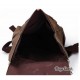 Coffee Canvas Backpack For Men, Black Canvas Knapsacks Backpacks