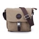 khaki eco friendly messenger bag