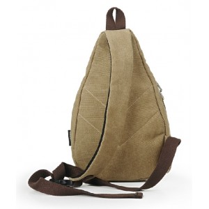 khaki Backpack or shoulder bag