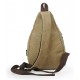 khaki Backpack or shoulder bag