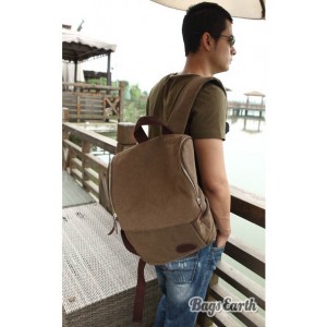 Men's Canvas Knapsacks Backpacks