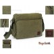 Army Green Classics Ipad Canvas Satchel