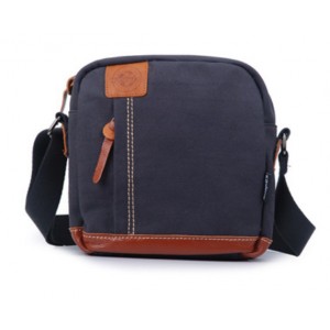 black Canvas book school bag